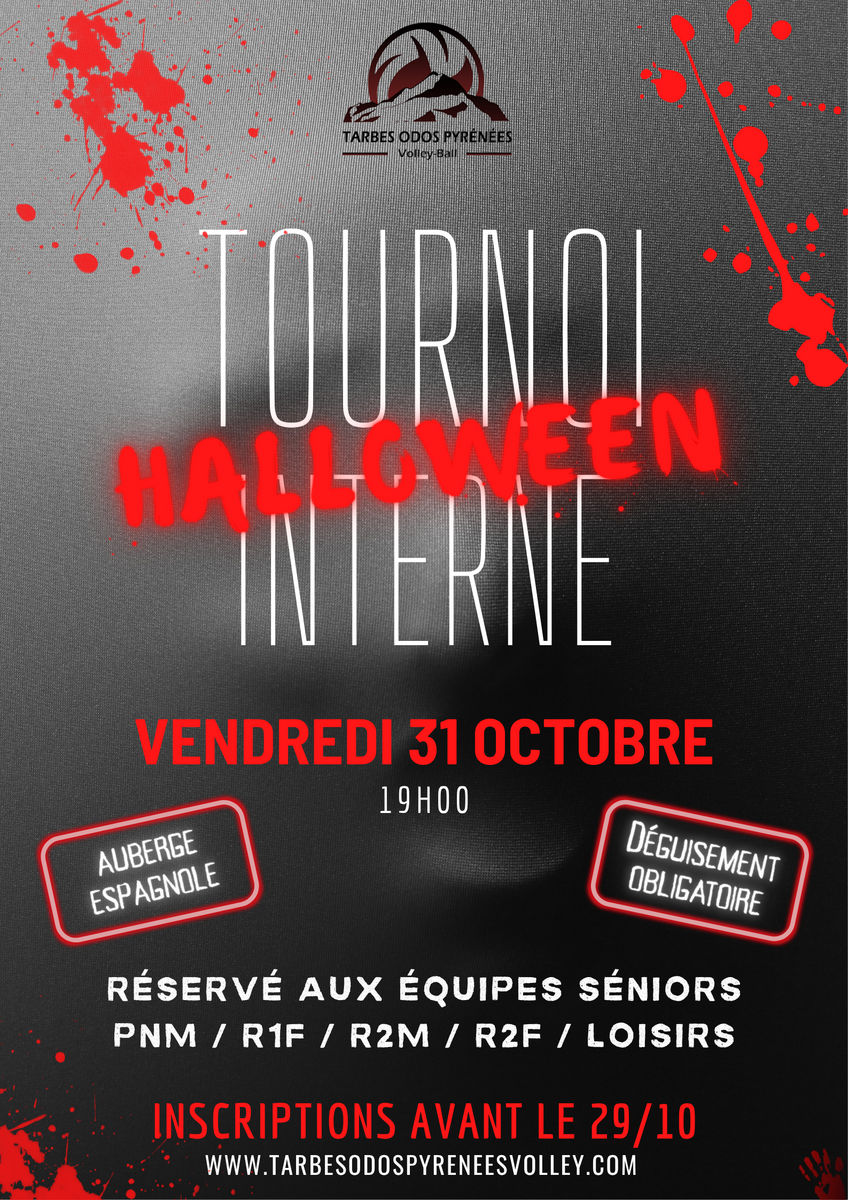 Tournoi interne HALLOWEEN