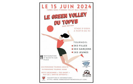 Le GREEN VOLLEY du TOPVB